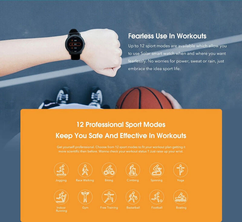 ساعت هوشمند هایلو Haylou Solar LS05