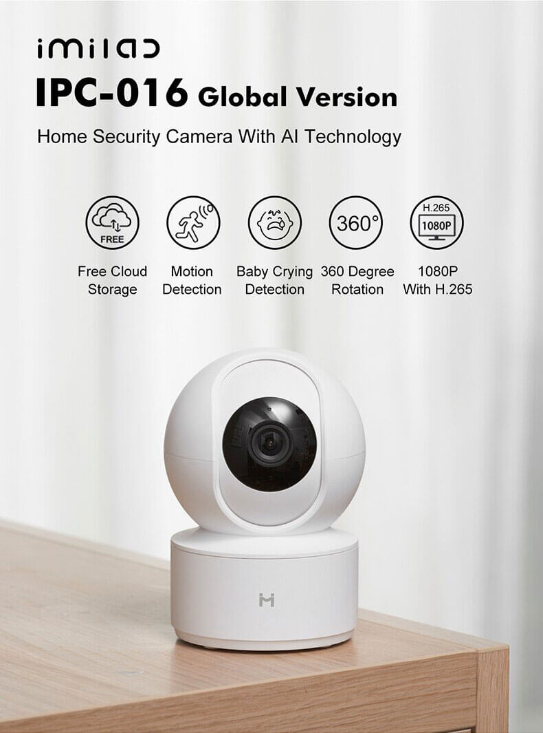 دوربین نظارتی هوشمند شیائومی IMI Home Security Camera 1080P گلوبال