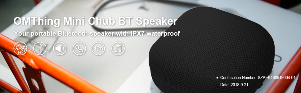 اسپیکر بلوتوث شیائومی Xiaomi 1More OMThing IPX7 Bluetooth Speaker
