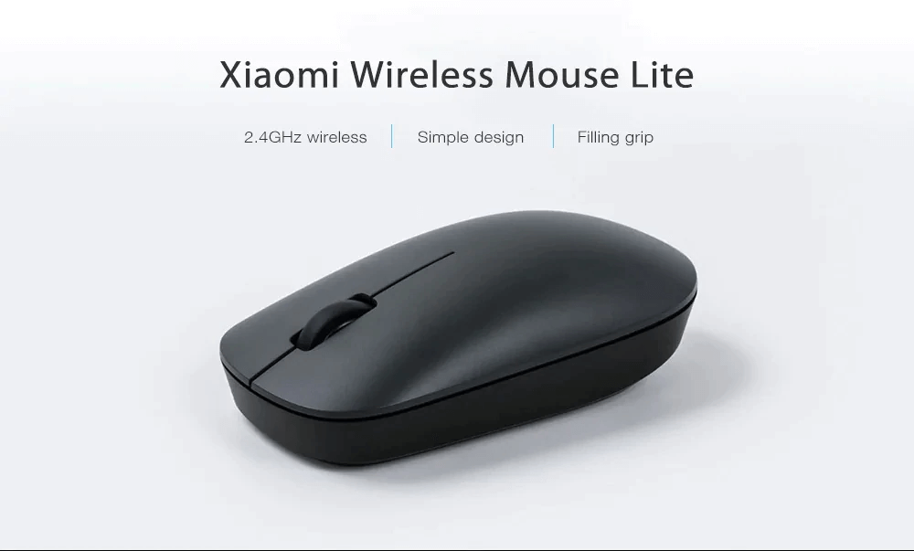 موس بی سیم شیائومی نسخه lite مدل Xiaomi Wireless Mouse Lite XMWXSB01YM