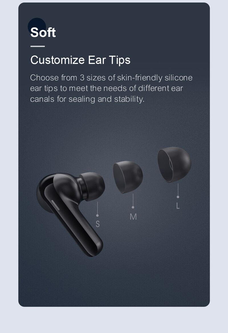 هندزفری بلوتوثی شیائومی هایلو GT3 - Haylou GT3 True Wireless Stereo Bluetooth Earphones