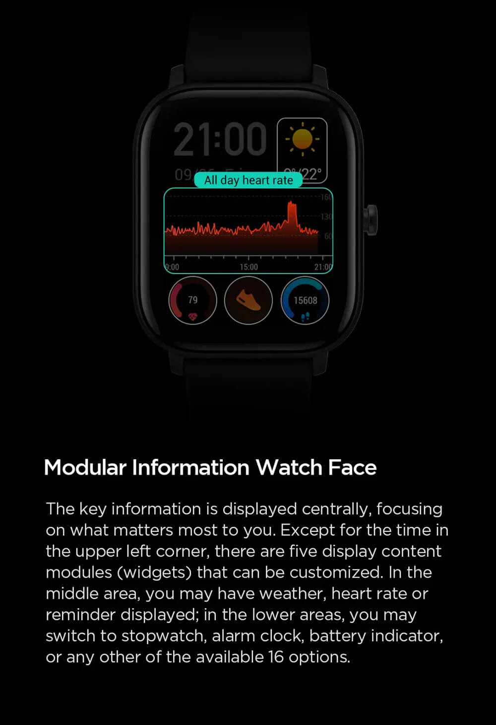 ساعت هوشمند شیائومی امیزفیت جی تی اس - Xiaomi Amazfit GTS