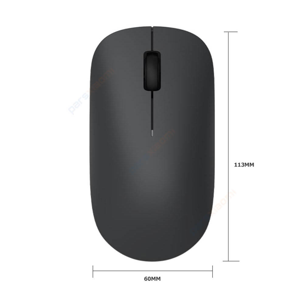 موس بی سیم شیائومی نسخه lite مدل Xiaomi Wireless Mouse Lite XMWXSB01YM
