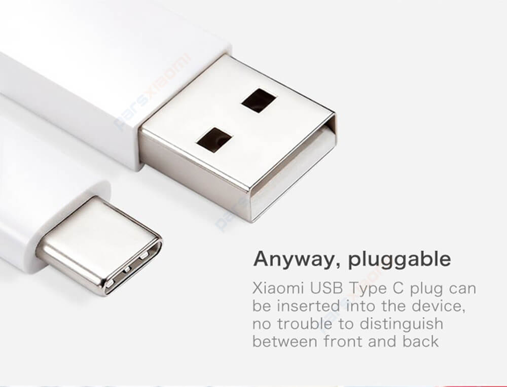 کابل تبدیل USB به USB-C شیائومی مدل XMSJX11QM طول 1.2 متر