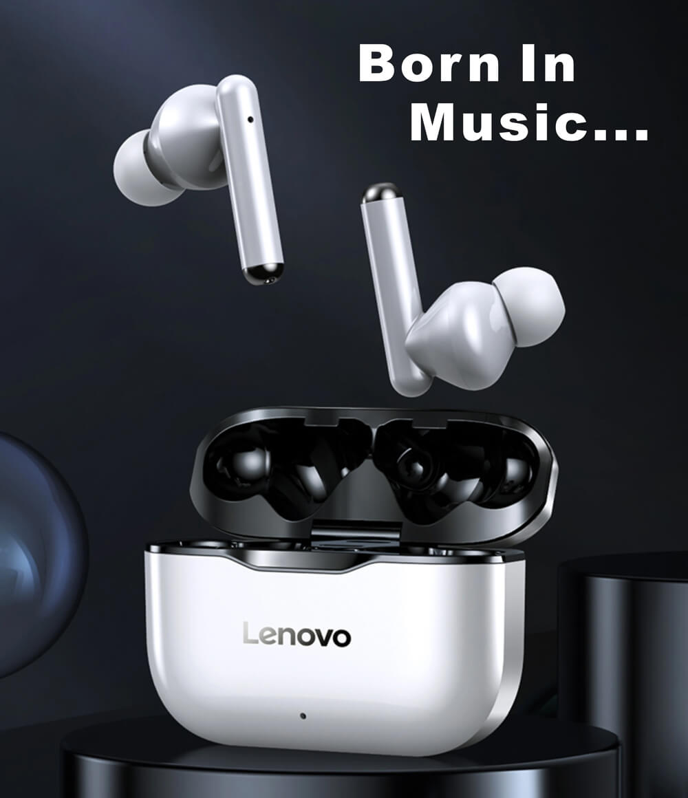 هندزفری بلوتوثی لنوو مدل Live Pods LP1‏ - Lenovo LP1-TWS Wireless Headphones