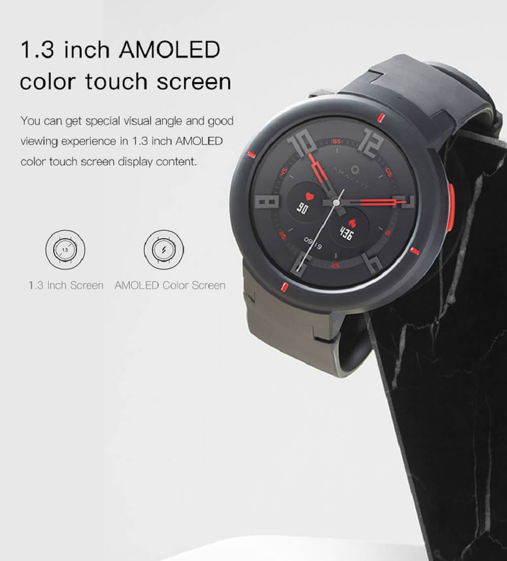 ساعت هوشمند شیائومی مدل آمازفیت ورج - Xiaomi Amazfit Verge