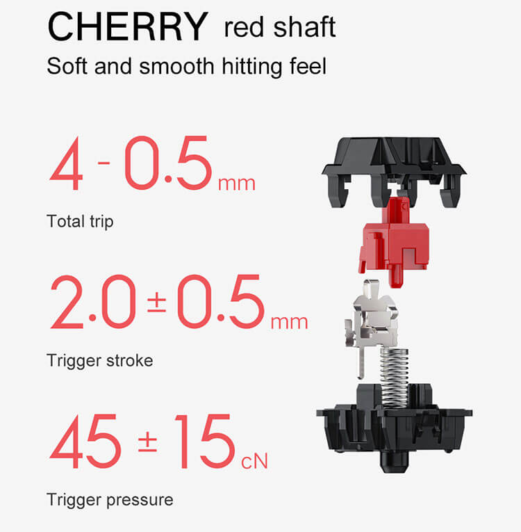 Xiaomi MI CHERRY CHERRY Red axis mechanical keyboard