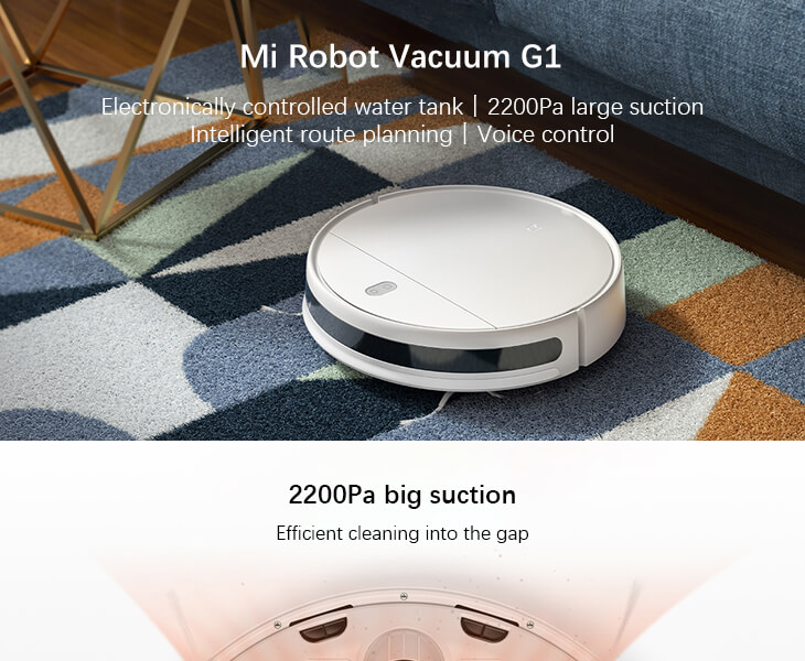 جارو رباتیک شیائومی مدل Mi Robot Vacuum-Mop Essential