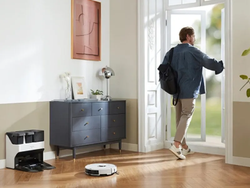 جارو رباتیک شیائومی مدل Roborock S7 Pro Ultra بدون نیاز به برق