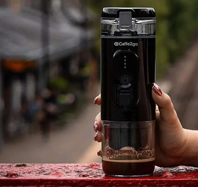 ظراحی اسپرسو ساز شارژی قابل حمل CF-1801BGC