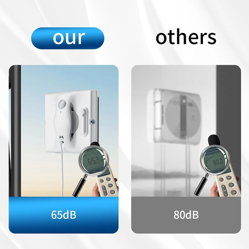 میزان نویز شیشه پاک کن هوشمند HUTT W8 شیائومی