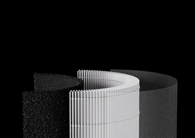 فیلترهای به کار رفته در فیلتر دستگاه تصفیه هوا شیائومی Elite