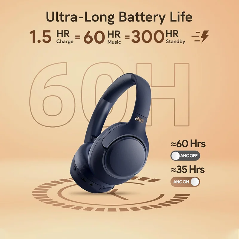 باتری وشارژدهی هدفون بلوتوثی کیو سی وای QCY H3