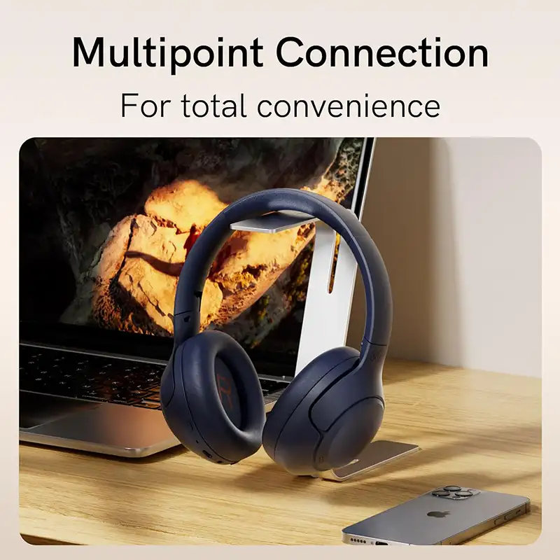 اتصال چندنقطه ای هدفون بلوتوثی کیو سی وای QCY H3