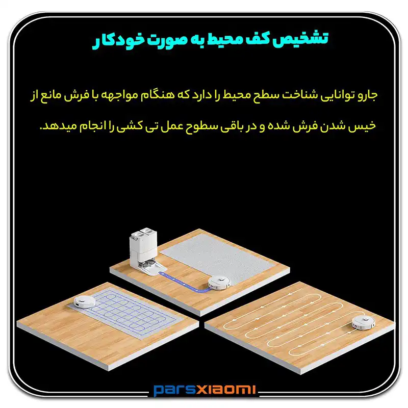 ناوبری هوشمند جارو رباتیک هوشمند Roborock Q Revo Pro