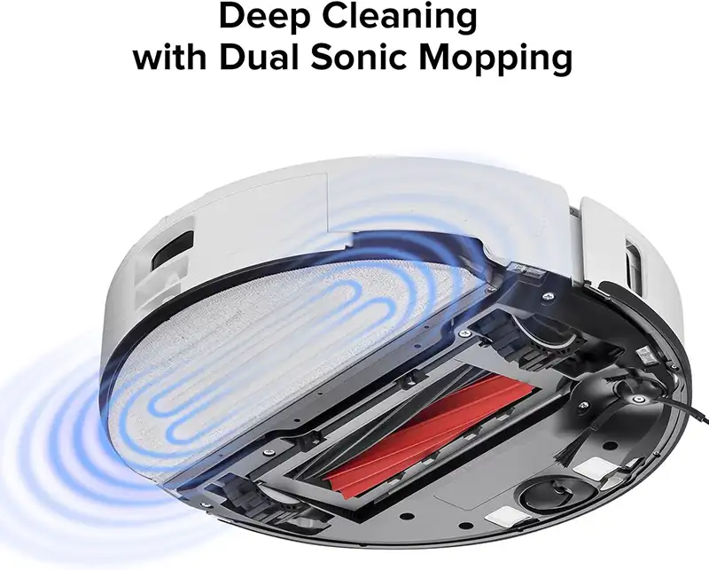 تمیز کزدن عمقی پد تی جارو رباتیک شیائومی S8 Pro Ultra