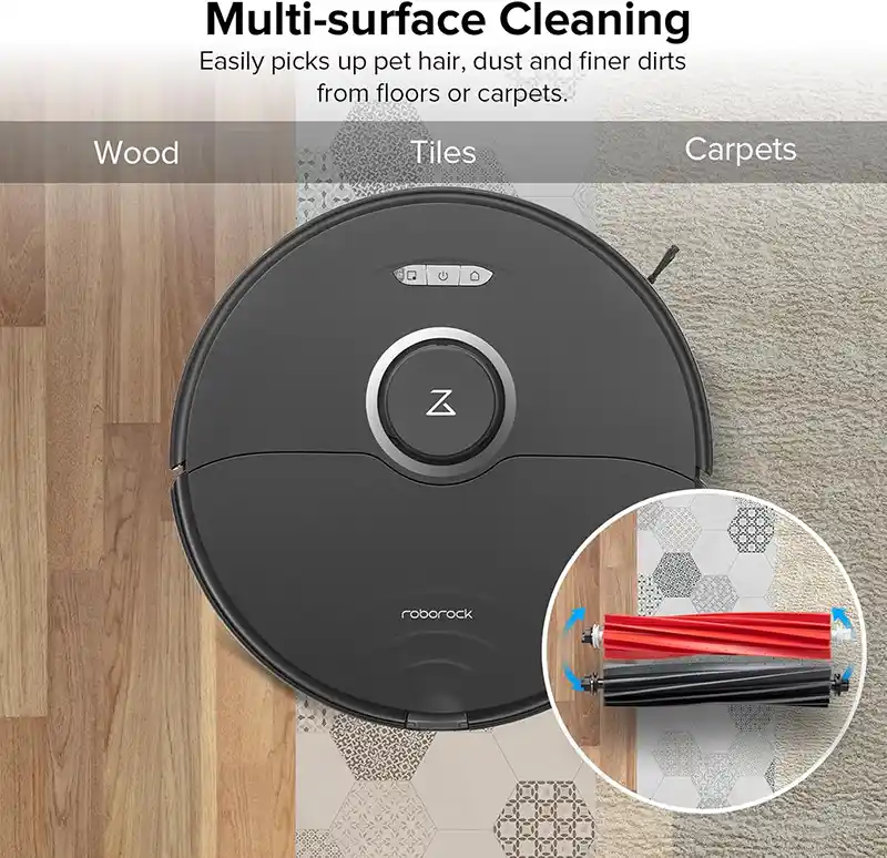 عملکرد برس دوبل جارو شیائومی سری S8