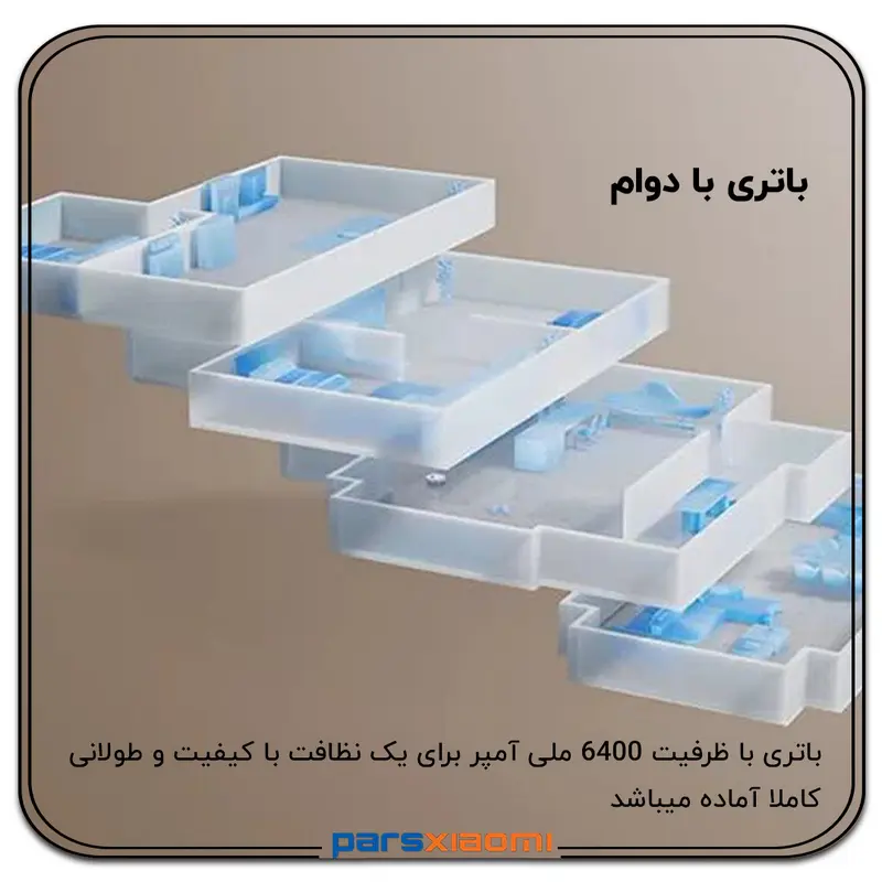 باتری جارو رباتیک Dreame X40 Ultra