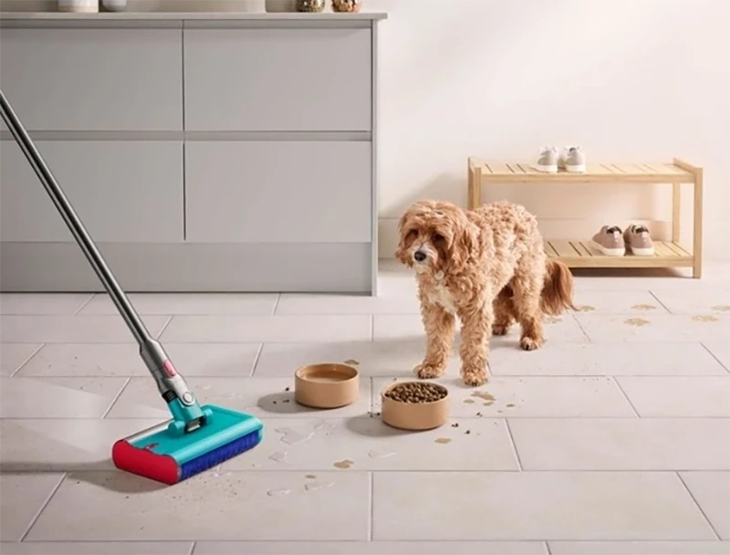 طراحی جارو شارژِی دایسون Dyson V15s Detect Submarine