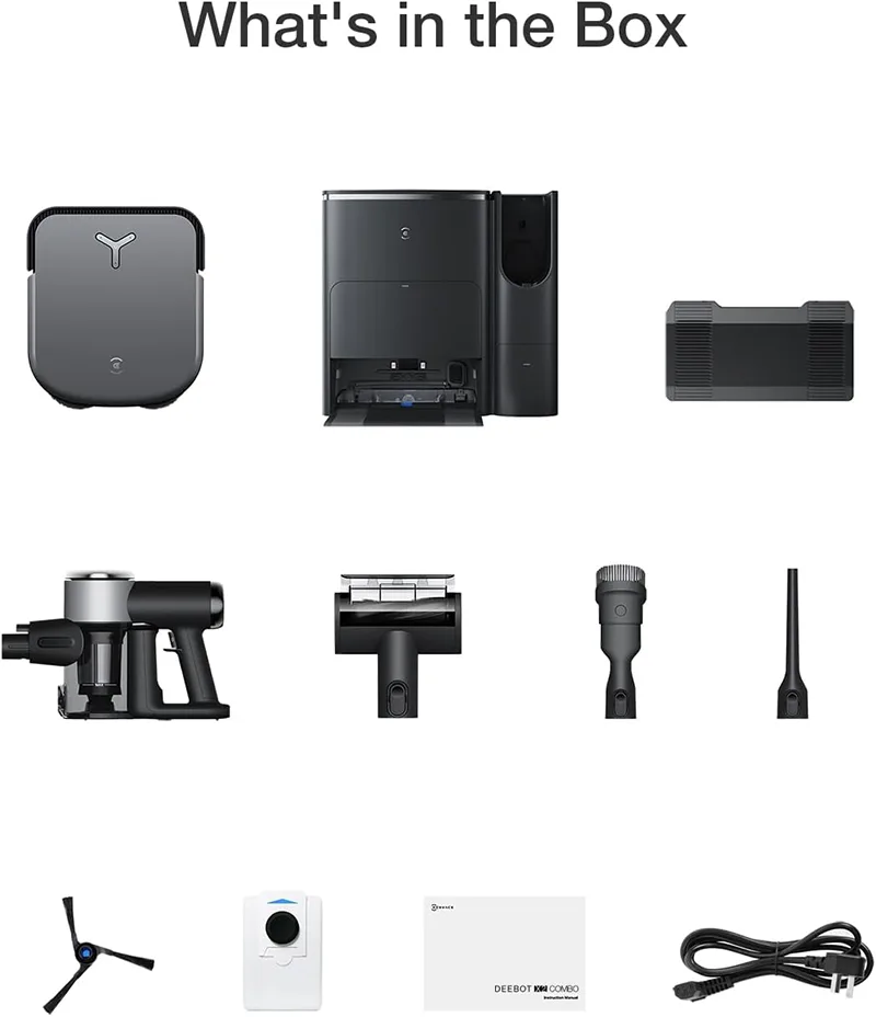 طراحی جارو رباتیک اکووکس Ecovacs X2 COMBO