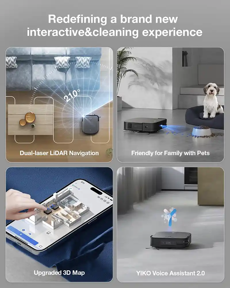 دستیار صوتی Ecovacs X2 COMBO