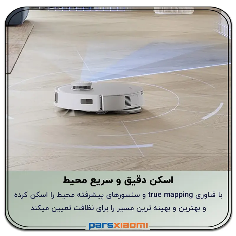 اسکن و مسریابی جارو رباتیک اکووکس ECOVACS DEEBOT T20 OMNI