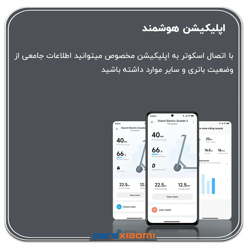 اتصال هوشمند با اپلیکیشن
