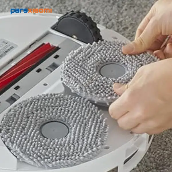 تعویض پد جارو رباتیک