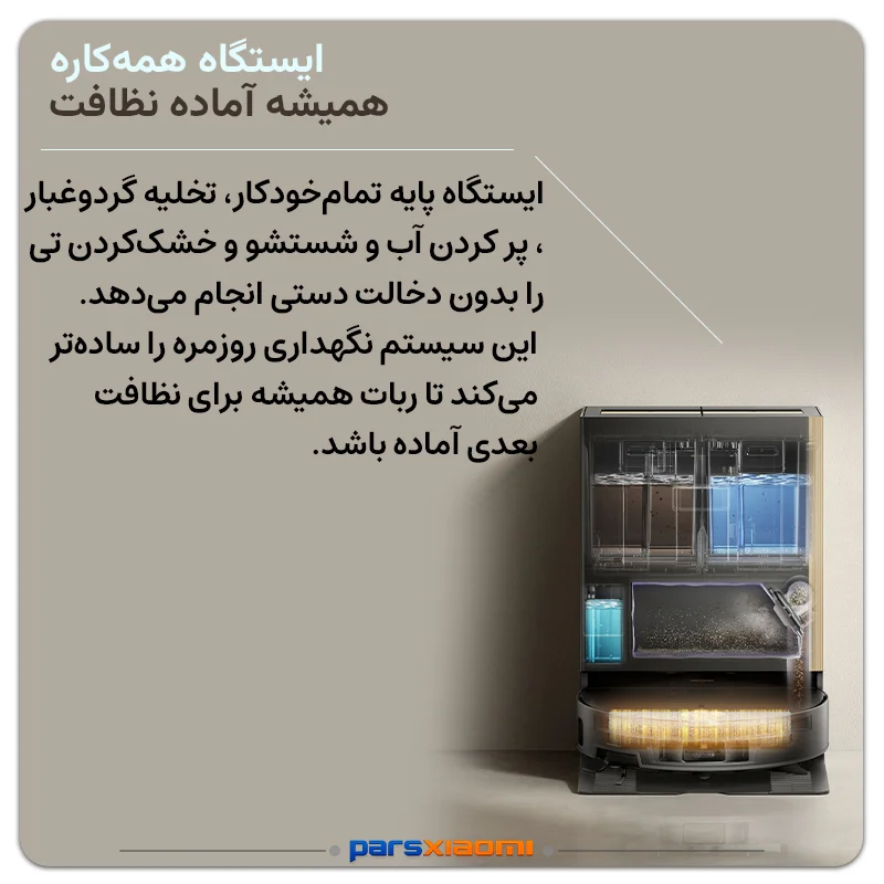 جارو رباتیک مووا MOVA S70 Ultra Roller
