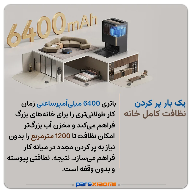 جارو رباتیک مووا MOVA S70 Ultra Roller