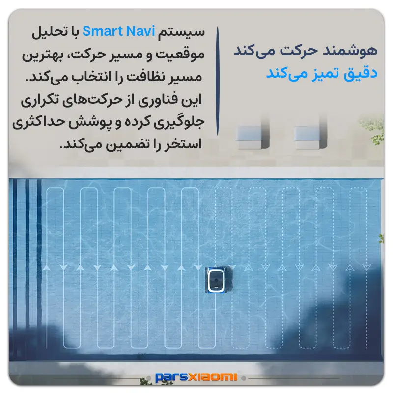 جارو رباتیک استخری اکووکس ULTRAMARINE P1